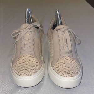 Vaneli Sport Women's Yoman Crochet Sneakers Carne #311778 Size 9